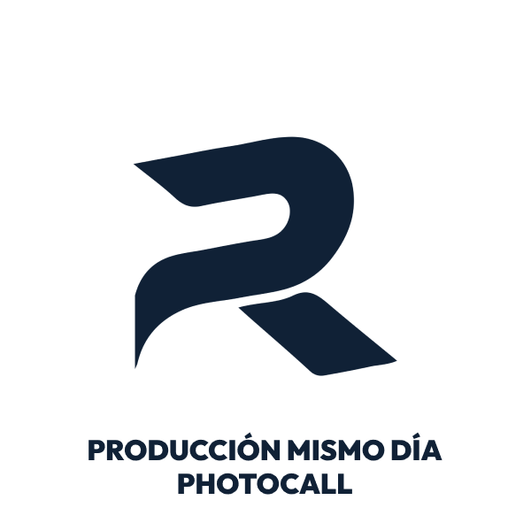 Producción mismo día photocall Barcelona